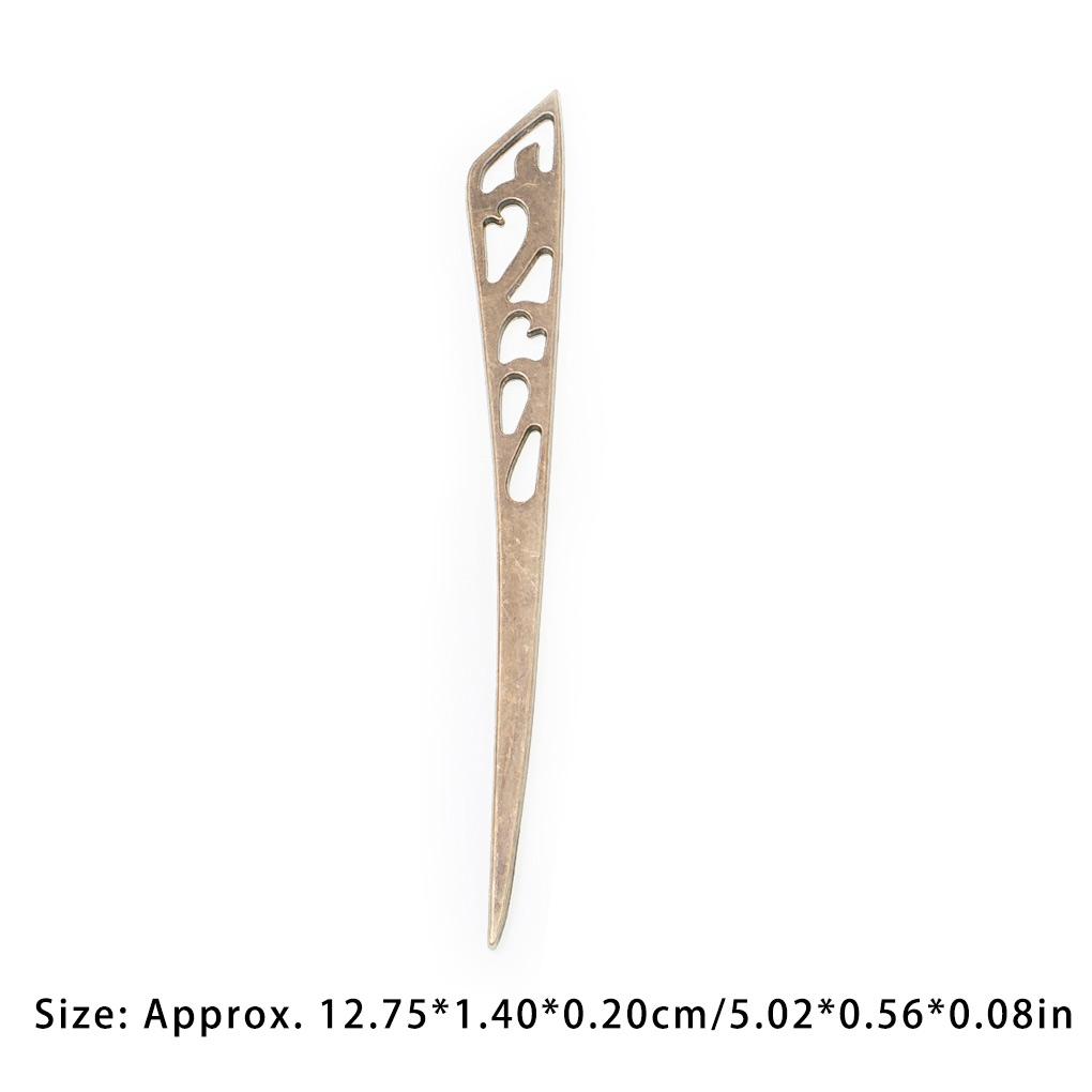 Book Markers Chignon Barrettes Page-marker Women Accessories Female Styling Tools Hair Sticks for Kids Students Adults Readers