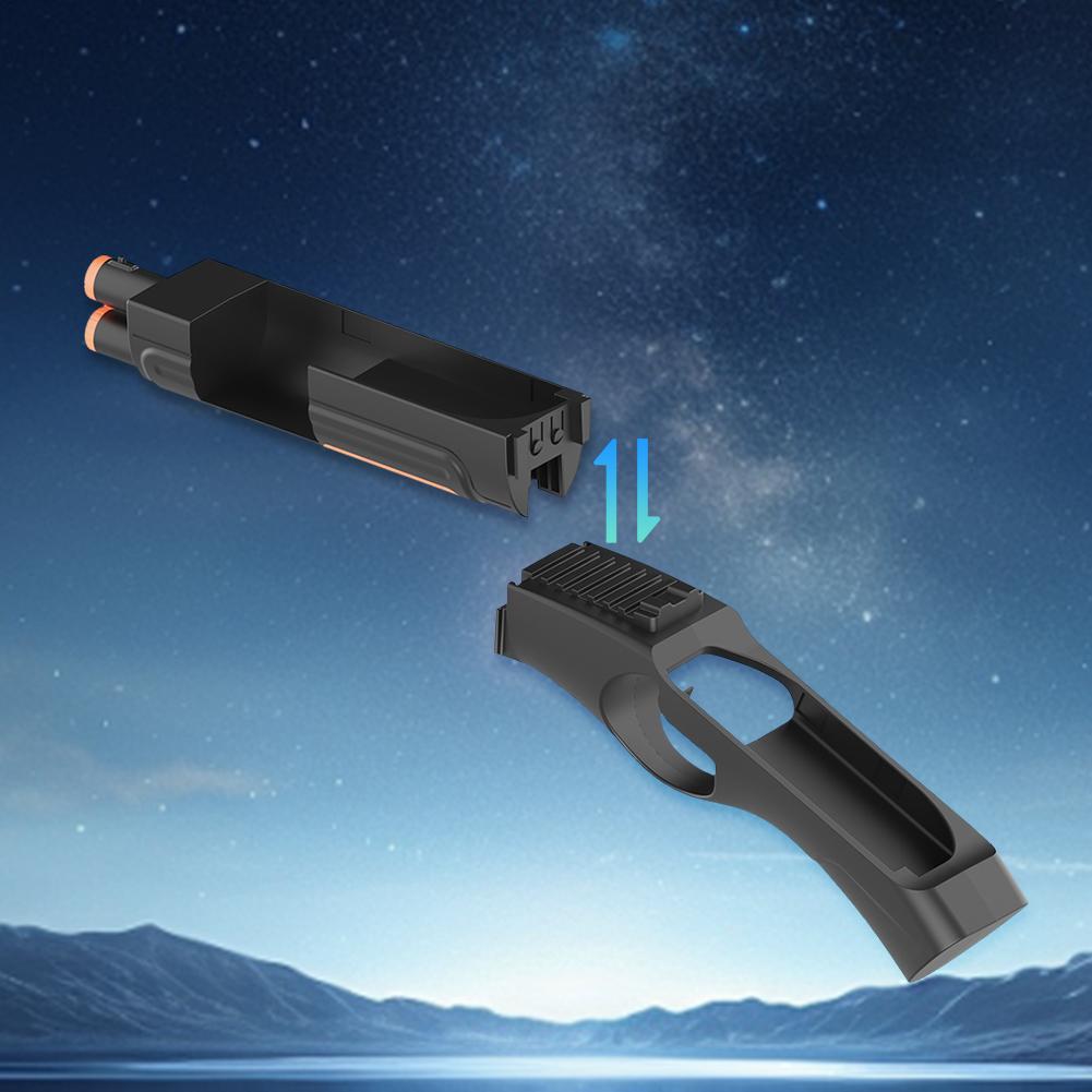 Hand Grip Gun Controller with Removable Buttstock Hunting Game Gun for Switch2 Joy-con