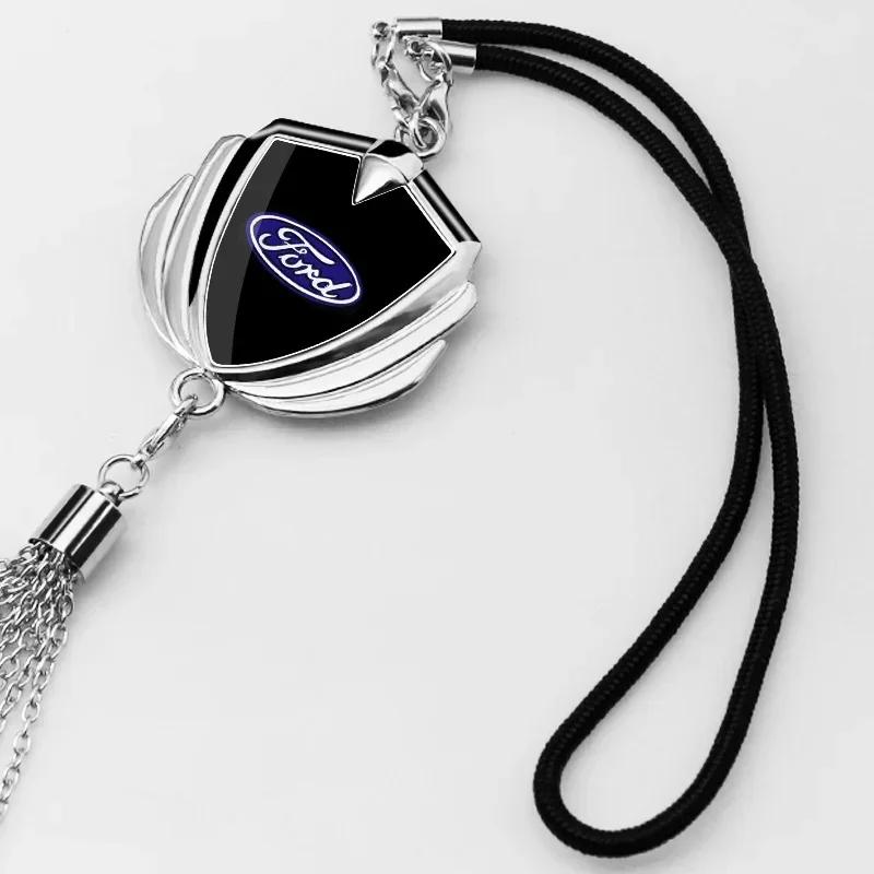 PLWD4 Car Pendant Auto Rearview Mirror Hanging Ornament Decoration For Ford Focus 2 3 Fiesta Mondeo Ranger Ecosport Kuga Accessories