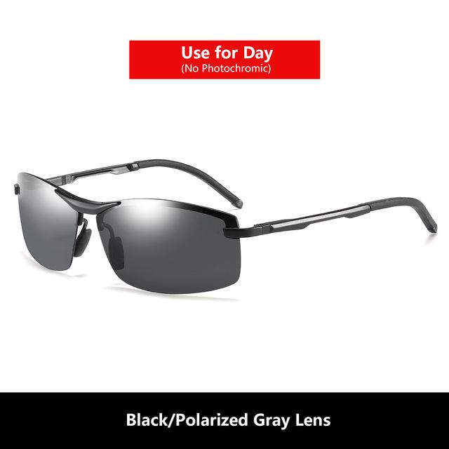 Men Polarized Sunglasses Glasses Night Vision Goggles UV400 Photochromic Eyewear Men Polarized Sunglasses Glasses Night Vision Goggles UV400 Photochromic Eyewear