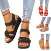 Bekväma ortopediska damsandaler Fishmouth Wedges Högklackade skor Damskor Sandaler