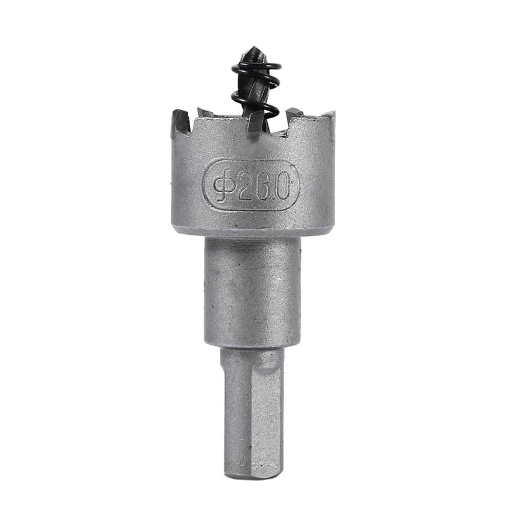 13-teiliges TCT-Bohrer-Set, 16-53 mm Größen, Hartmetall-Lochsägen-Set für Metallschneiden
