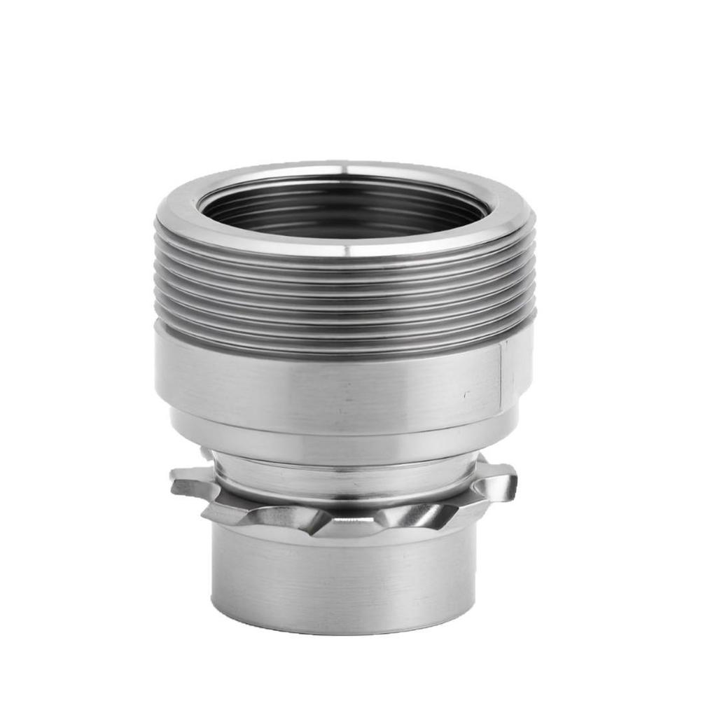 Industrial-Grade Precision Machined Stainless Steel Pipes with Threaded Interfaces, Supports Cutting, Bending, and Punching.