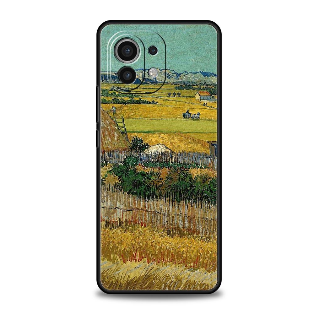 Phone Case For Xiaomi 13 12 11 Lite 12T 11T 10T 9T Mi Poco M4 M3 X4 X3 Pro F4 F3 GT 5G Cover Shell Coque Van Gogh Oil Painting