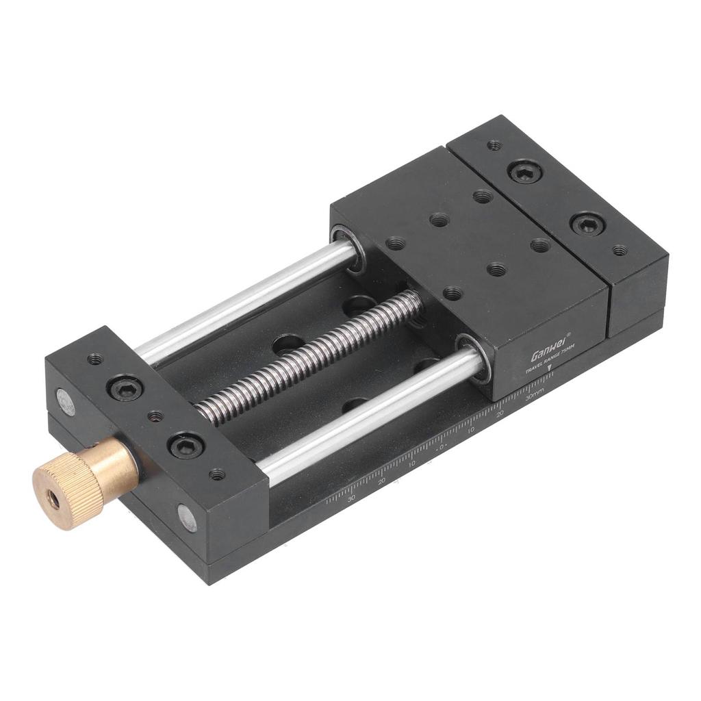 Linear Stage Actuator Manual Sliding Table Aluminium Alloy High Accuracy with Base Sliding Stage Linear Stage Linear Rail Stage