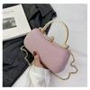 1Pcs New Clutch Bag Evening Bag Shoulder Dinner Bag Chain Purse Beaded Egg Shape Women Handbags for Wedding Party