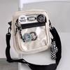 Korean Crossbody Shoulder Bags for Women Men Unisex Transparent Pocket Phone Bag