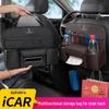 ICAR V23 03T Multifunkční úložná taška na opěradlo autosedačky s držákem na nápoje