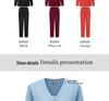 Unisex Breathable Nurse & Spa Beauty Uniform – 7 Colors Available