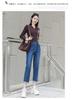 Women's Sweater Collar Fashion Solid Color Simple High Elasticity Knitted Sweater