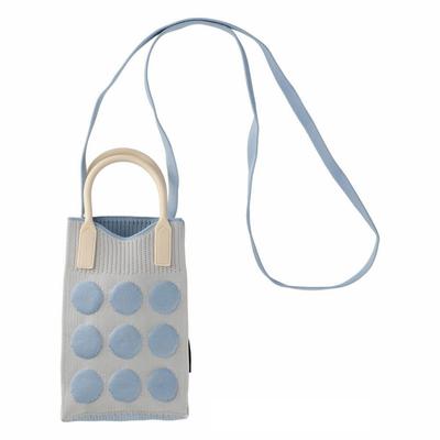 0668 Crossbody Taška cez rameno Mini Tote Taška Baby Lou BR Silikónová Rúčka [Route] (03 Saxofón)