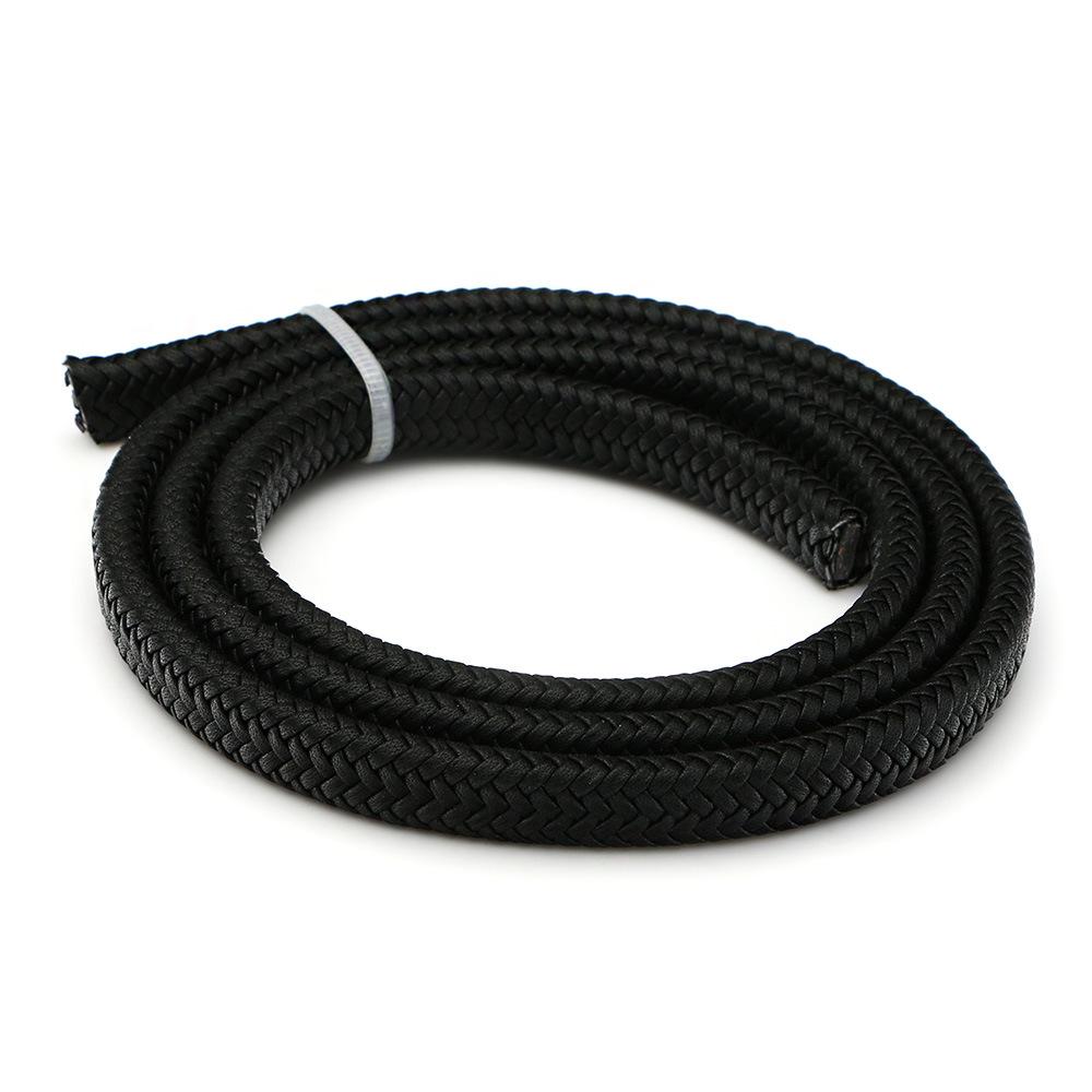 12x6mm Braided Flat Cowhide Leather Cord for Bracelets & Necklaces