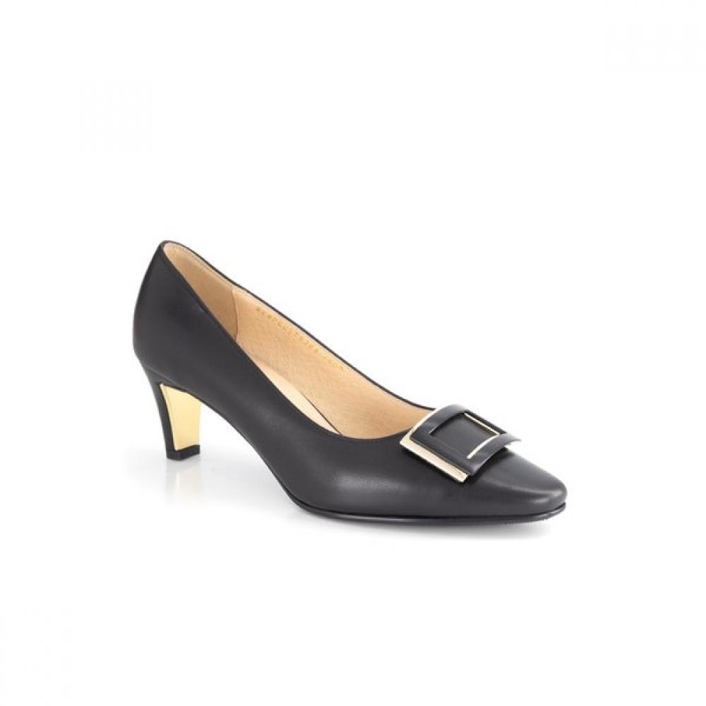 

Kumkang Women Dress Shoes Square Decoration Renpuc5782k1 225/blacks