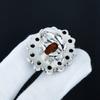 Amazing Ambar, Sunstone Gemstone Ring, 925 Sterling Silver Ring, Gift For Her, Oval Stone ,Elegant Handmade Ring, Ambar Flower Silver Ring Gift