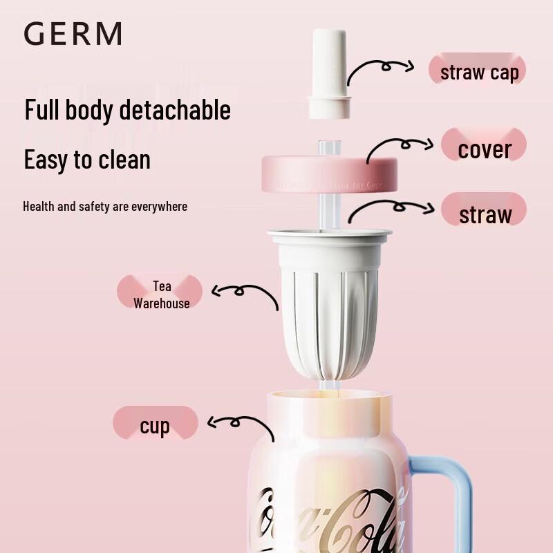 Geni Keramický hrnek na čaj 730 ml s logem Coca-Cola