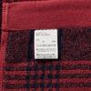 MUJI Fluffy Pile Bath Towel Red Set of 60 x 120 83431969 (Pattern) - Check, 4, cm, Soft,