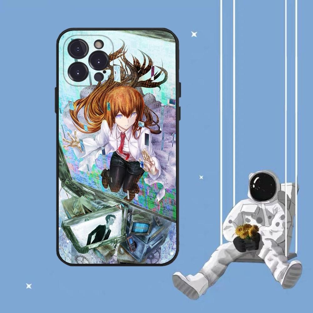 Steins Gate Phone Case For iPhone 14 11 12 13 Mini Pro XS Max Cover 6 7 8 Plus X XR SE 2020 Funda Shell