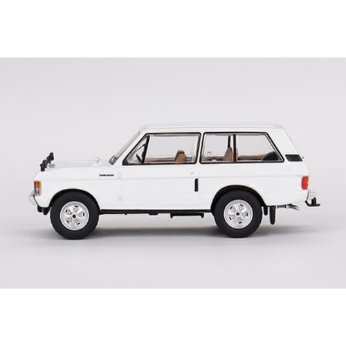 MINI GT 1/64 Scale Range Rover Davos White Right-Hand Drive Finished Product