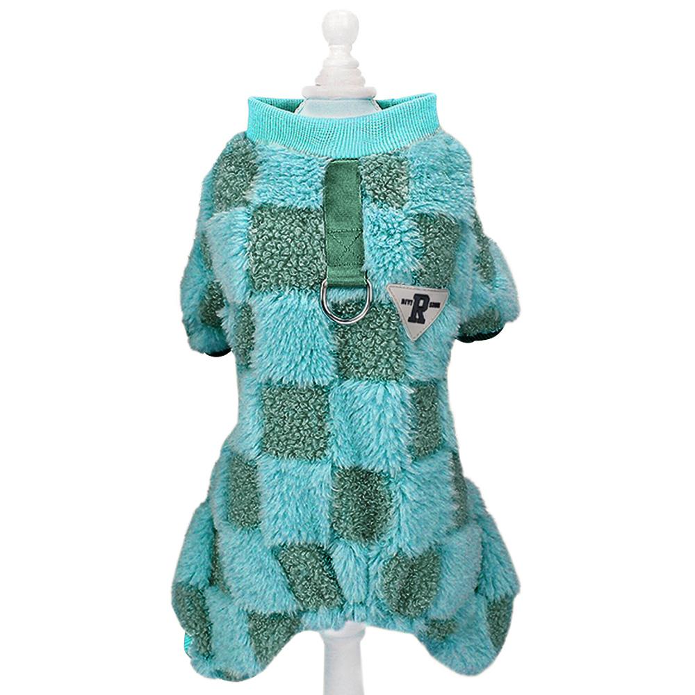 Winter Dog Jumpsuit Warm Coral Fleece Puppy Dog Clothes for Small Medium Dogs Soft Pet Jacket Coat Chihuahua Pug Terrier Outfit