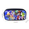 Anime Pen Bag Large Capacity Cartoon Pattern Pencil Case Kids Pencil Pouch for Student or Holiday Gift