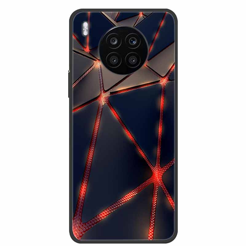 For Huawei Nova 8i Case Shockproof Soft silicone TPU Back Cover For Huawei Nova 8i Phone Cases Nova8i Nova 8 i 2021 Cute Cartoon