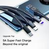 3 In 1 Car Data Cable Type C USB Fast Charging Cables For Volvo XC90 V90 V60 XC60 V40 S80 S60 S90 C40 XC40 V70 XC70 C30 C70 EX90
