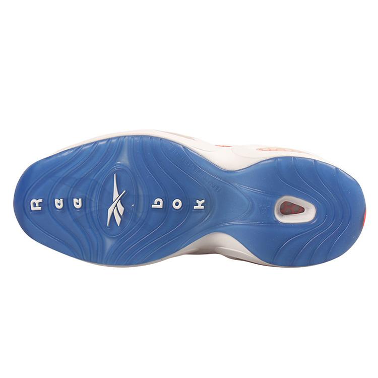 New Reebok Question Low Patent Toe Orange FX4999