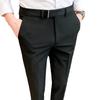 Spring new men's casual pants Korean version slim-fitting foreign style small pants fashionable youth suit pants quality men's pants