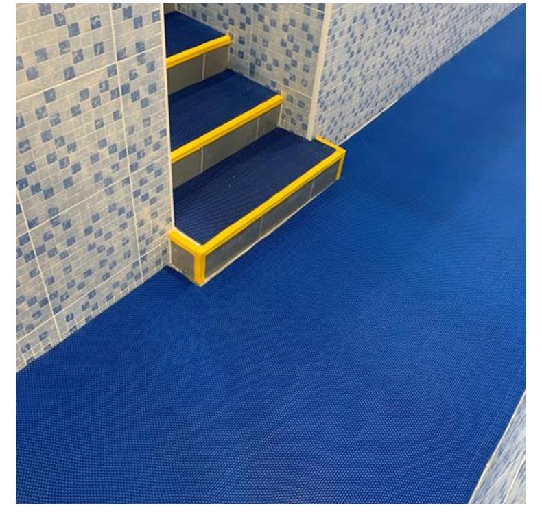 PVC Absorbent Anti-Slip Doorway Mat - Waterproof Floor Carpet for Kitchen & Bathroom