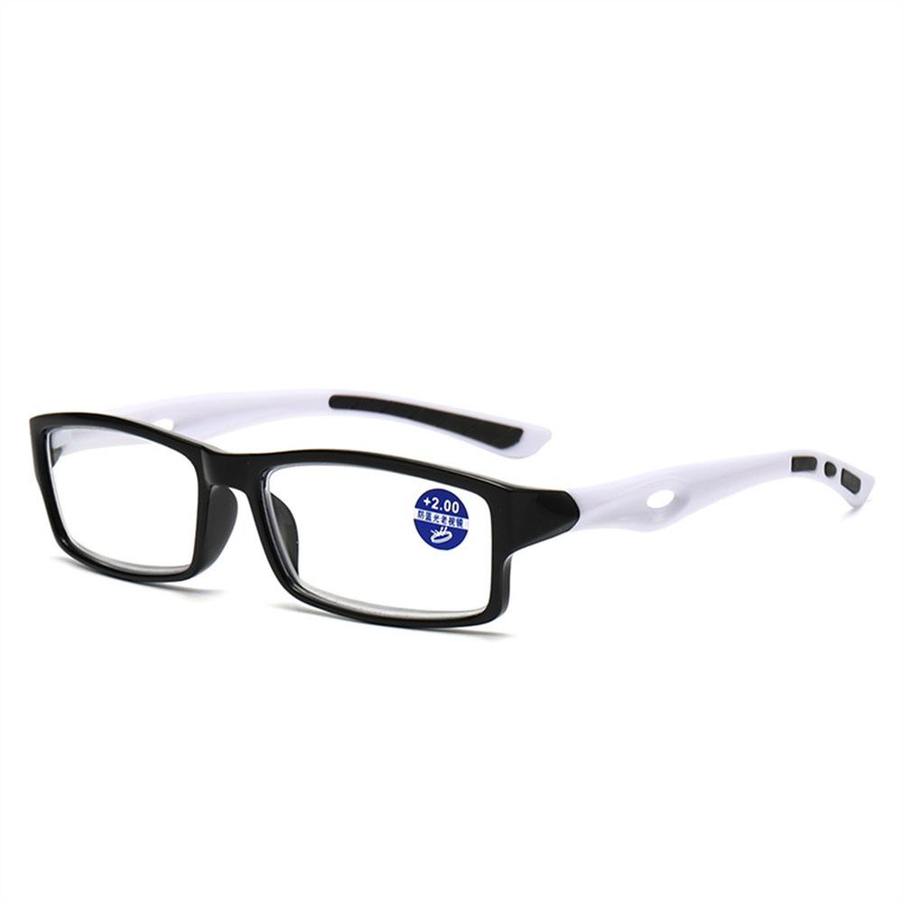 Non-Slip Sports Reading Glasses Anti-Blue Light Elderly Small Frame Reading Glasses Flat Light Reading Mirror