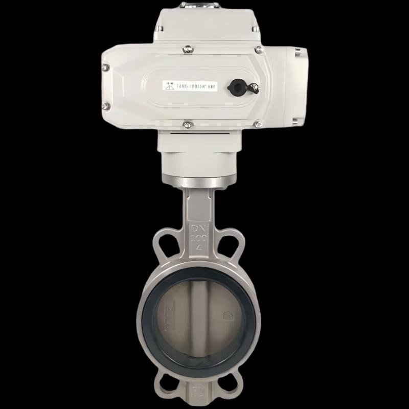 GFGFV Electric Stainless Steel Wafer Butterfly Valve