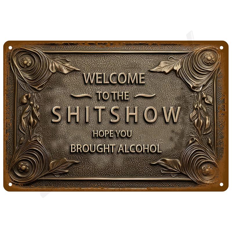 

Винтажные металлические таблички, плакаты, жестяные таблички, плакаты, декор для мужской пещеры, бара, ретро настенное искусство, мурал, для улицы, дома, ванной комнаты, украшения для комнаты 20x30cm