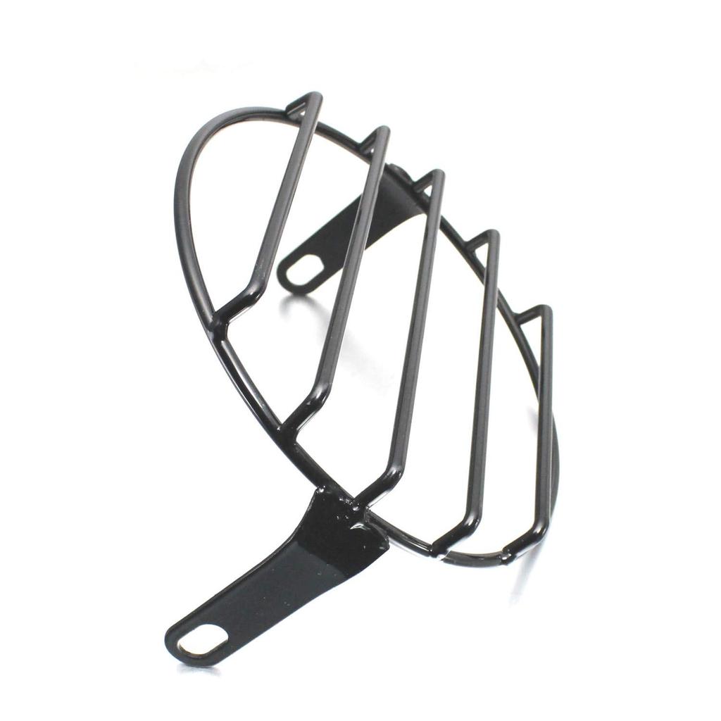 Nakira Motorcycle Headlight Grille Cover Guard Mesh, Universal 6.5-inch, 160mm (5 Horizontal Strips) nkr1075