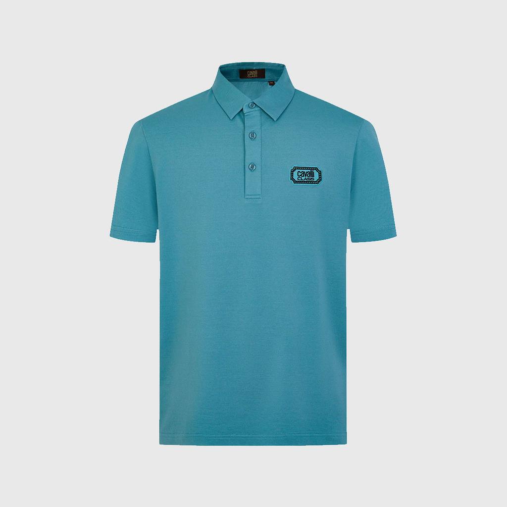 [Personalized Embroidery Classic Simplicity] Spring and Summer Versatile Lapel Men's Short Sleeved Polo Shirt