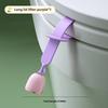 Silicone Toilet Lid Lifter: Keeps Hands Clean, Portable Smart Home Solution