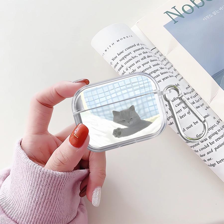 Clear Earphone Cases Cover Case For Airpods Pro3 Pro2 2 Pro 1 3 4 Cartoon Dog