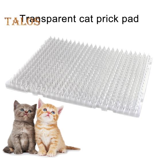6/12 pezzi Tappetino per escrementi di gatto Tappetino deterrente per animali domestici con punta Tappetino per addestramento animali domestici per tenere lontani gatti e cani da piante, mobili, uso interno ed esterno