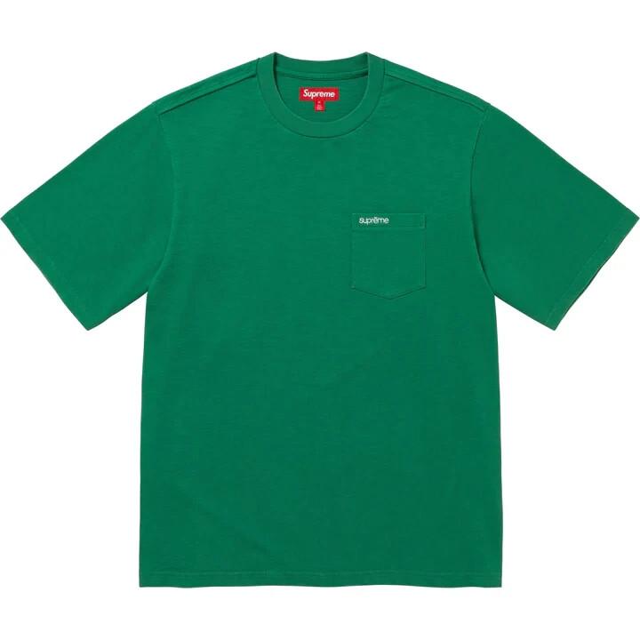 Supreme S/S Pocket Tee Green L
