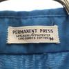 PERMANENT PRESS 80s Vintage Long Sleeve Button Down Shirt M Blue Men's Used