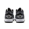 Jordan Air Jordan 1 Low Top Vintage Basketball Shoes Unisex Black Gray Shopping Bag DC0774-101(Team500-)