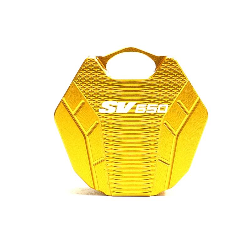 For SUZUKI SV650 S SV 650 SV650S SV1000 Motorcycle Accessories CNC Auminium Keychain Key Case Shell Cover Chain