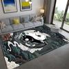 2025 New crowned Crane Carpet Rug for Living Room Bedroom Home Sofa Decoration,Kids play Non-slip Floor Mat98