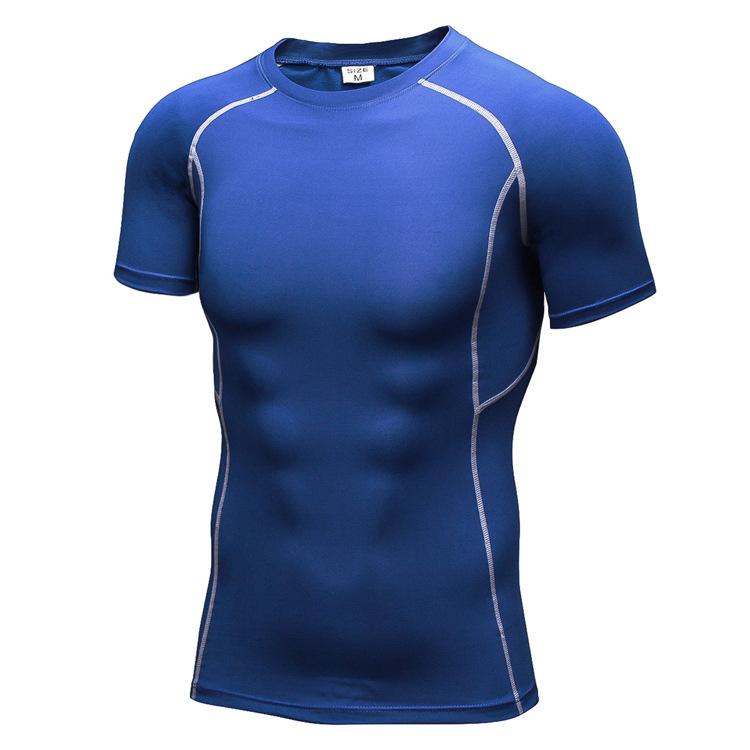 Men's Sports T Shirts Running Cycling Bodybuilding Fitness Short Sleeve Training Jogging Shirts Outdoors Tops