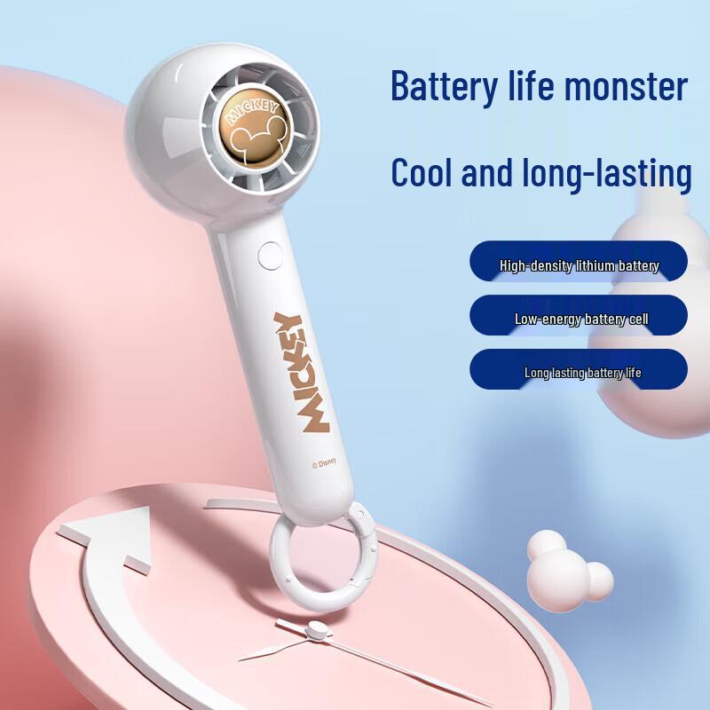 Disney BP533 Portable USB Rechargeable Mini Fan