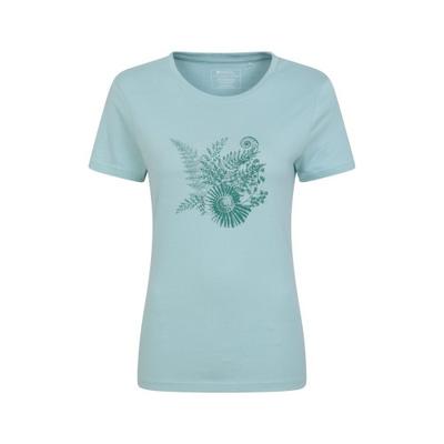 Womens/Ladies Fern Shell Organic T-Shirt
