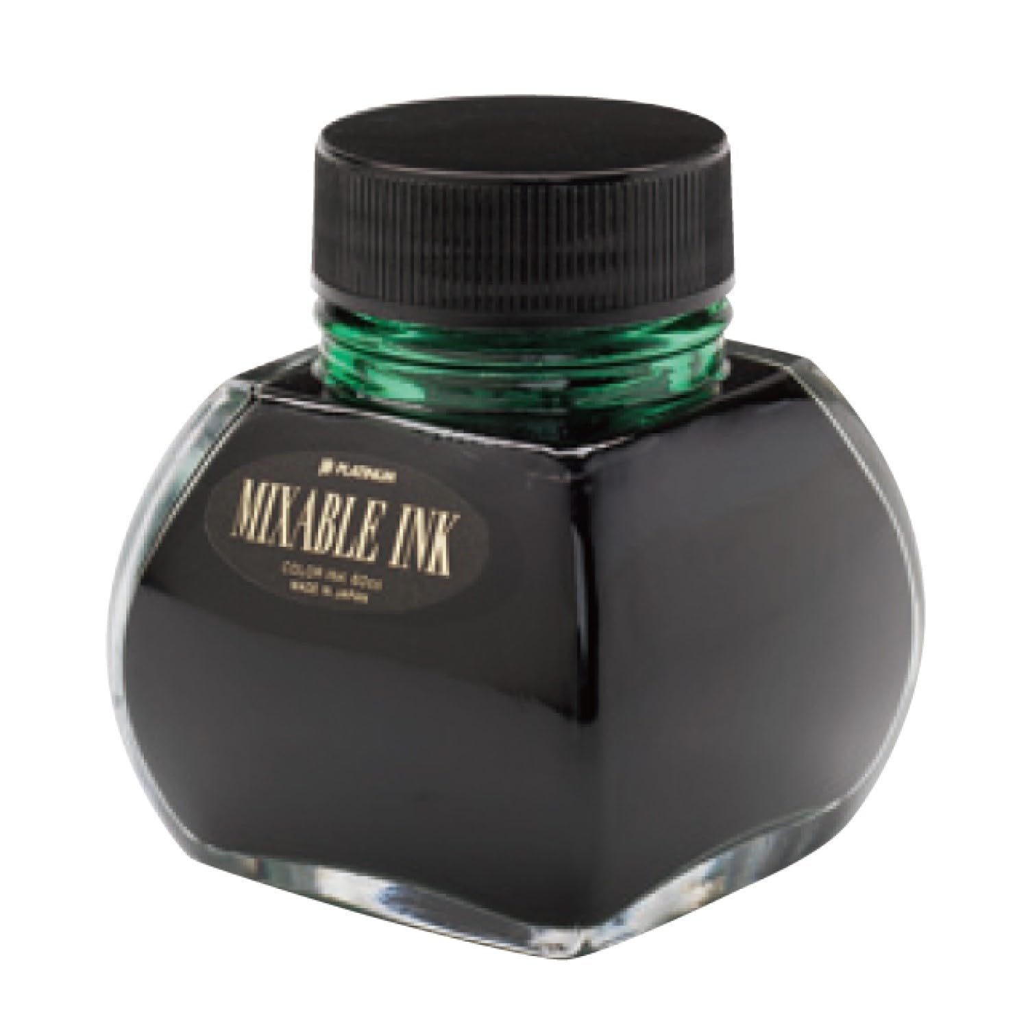 Platinum Fountain Pen Bottled Mixable Leaf Official Ink, Ink, Green, INKM-1200 41, 60ml, Import.