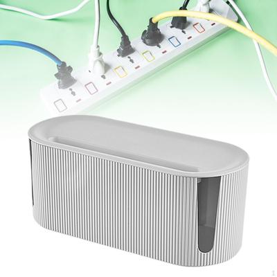 Cable Management Box Cord Organizer Multifunctional Container Hider Protector Cover Power Strip