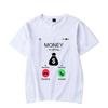 Funny Shirt for Men MONEY IS CALLING Humor Tshirt Oversized Graphic T Shirts COTTON Mens Shirt Summer Tshirt Camisas Streetwear