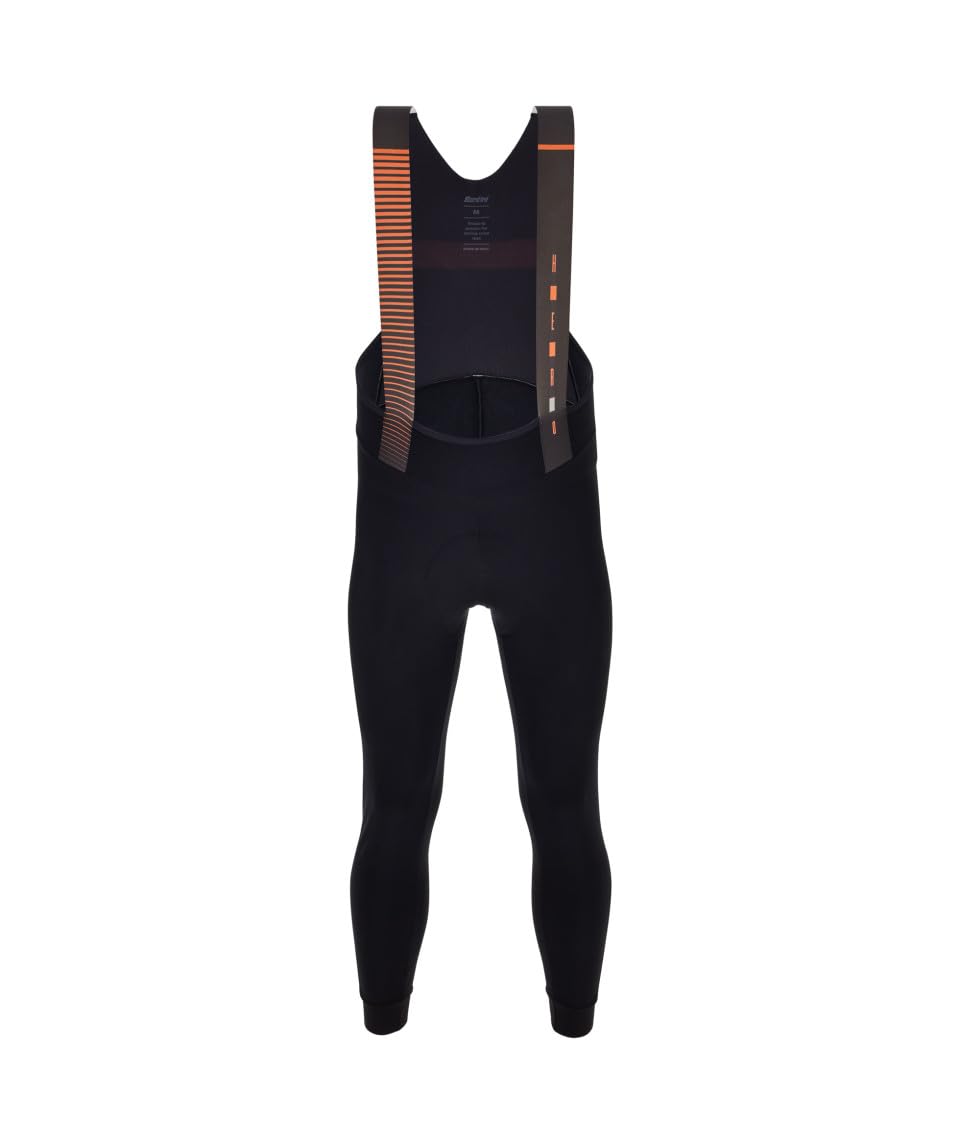 

Santini Hero Men s Bib Shorts and Tights, Black/Orange