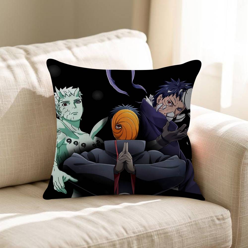 NNARUTOS Itachi Obito Pain Poszewka na poduszkę 30x50 Poliester Poduszki na sofę Dekoracyjne poduszki do rzucania Dekoracja domu Poszewka